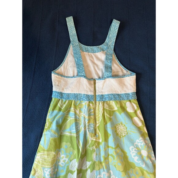 LILLY PULITZER ELLERY Adjustable Halter DRESS 6 50th Anniversary Jubilee Pockets - Picture 2 of 11